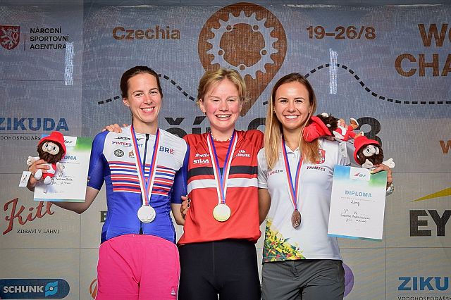 Vojtěch Ludvík and Nikoline Splittorff, world champions in the long distance